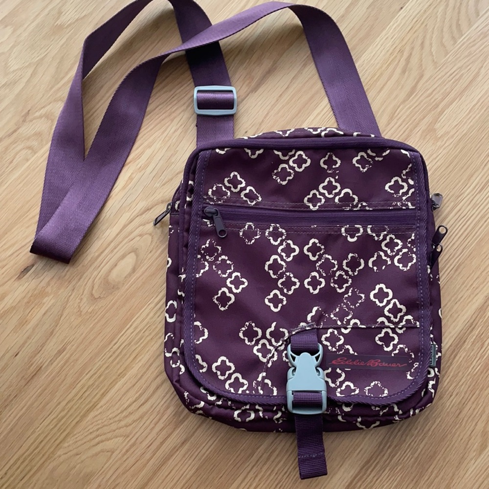 Eddie Bauer travel crossbody tablet bag NWOT